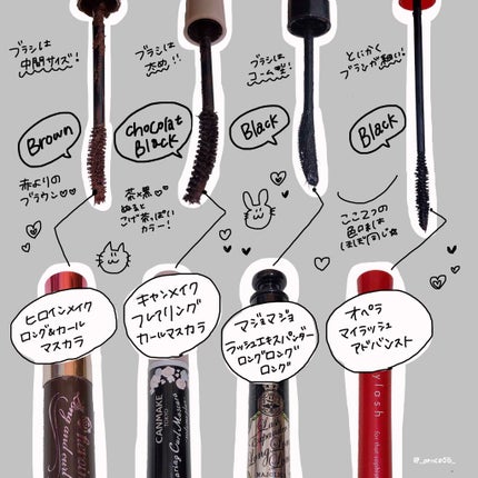 フレアリングカールマスカラ ボリュームプラス/キャンメイク/マスカラを使ったクチコミ(2枚目)