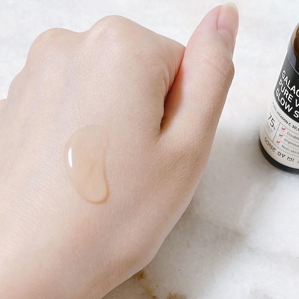 ガラクトミセスピュアビタミンCグローセラム/SOME BY MI/美容液を使ったクチコミ(3枚目)