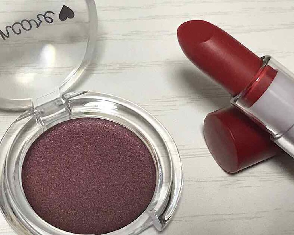 カンコレ マットリップスティック/DAISO/口紅を使ったクチコミ（2枚目）