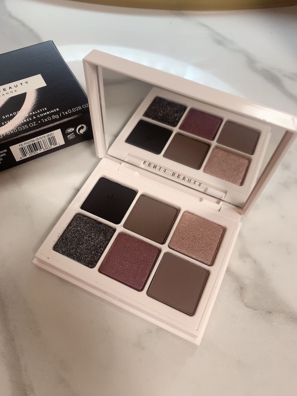 Snap shadows mix & match eyeshadow palette/FENTY BEAUTY BY RIHANNA/アイシャドウパレットを使ったクチコミ(1枚目)