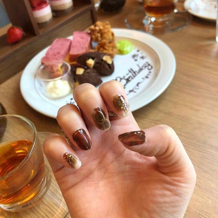 ジェルネイルシール/and U/ネイルシールを使ったクチコミ(2枚目)