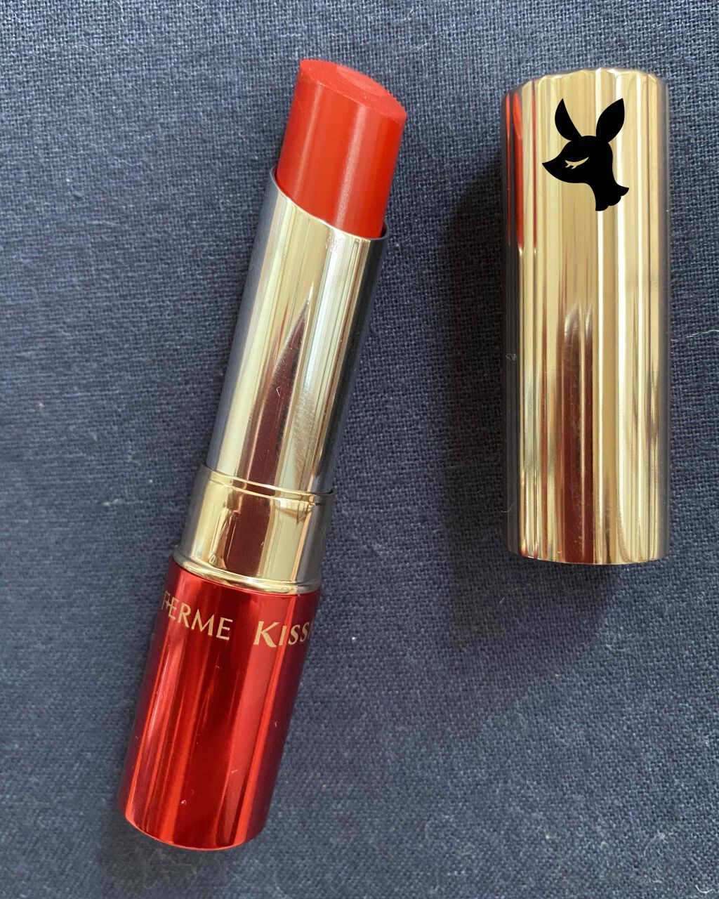 Ｗカラー美容液ルージュ 01/キスミー フェルム/口紅を使ったクチコミ（1枚目）