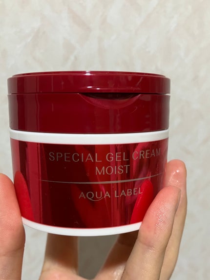 スペシャルジェルクリーム(モイスト)/アクアレーベル/オールインワン化粧品を使ったクチコミ(4枚目)