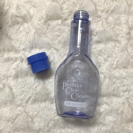 洗顔専科 パーフェクトクリアクレンズ/SENKA(専科)/クレンジングジェルを使ったクチコミ(1枚目)