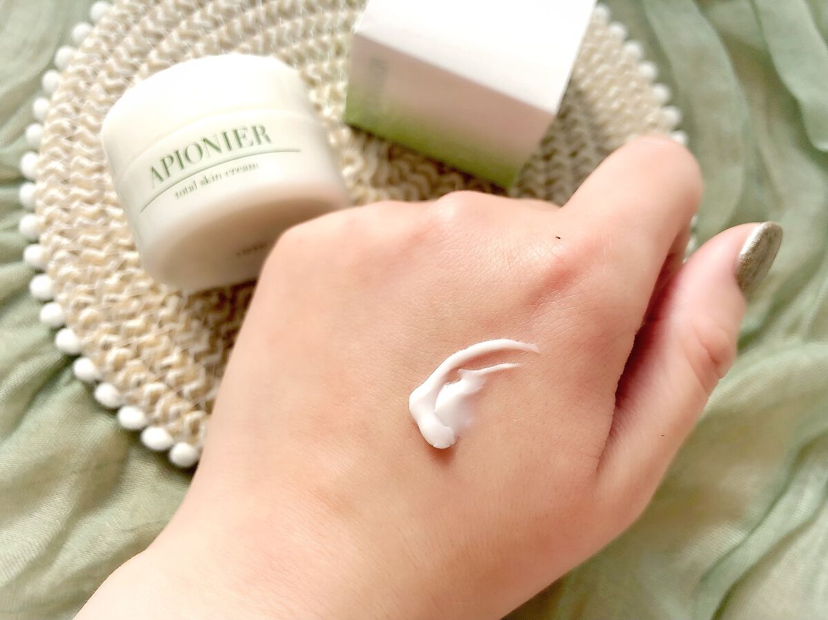 トータルスキンクリーム/APIONIER/フェイスクリームを使ったクチコミ（2枚目）