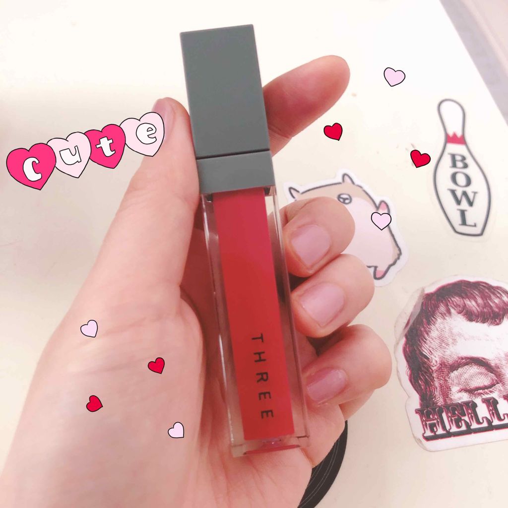 リリカルリップブルーム/THREE/口紅を使ったクチコミ（1枚目）