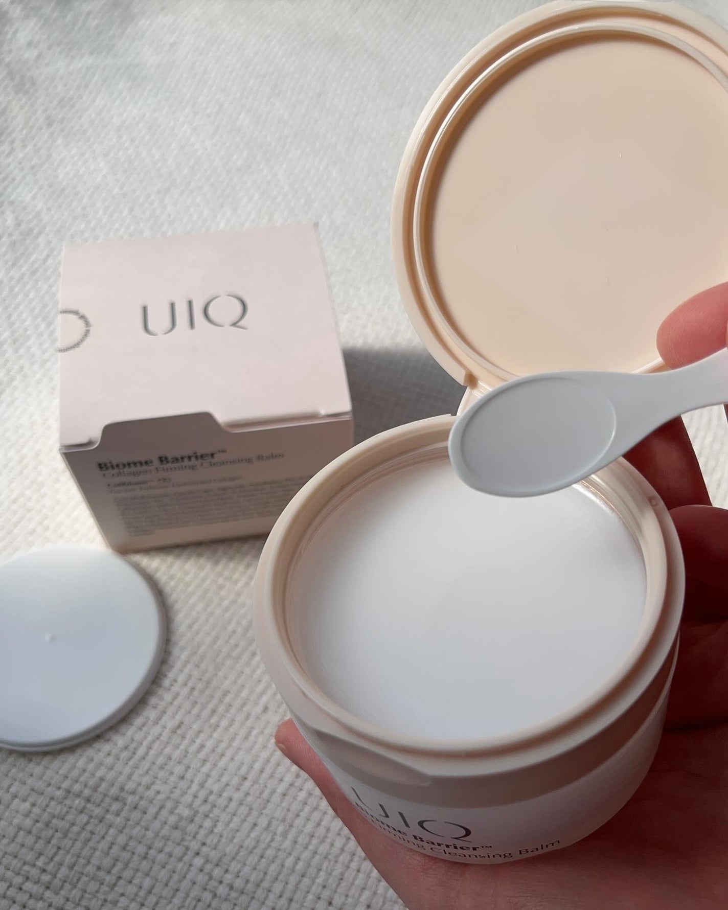 バイオームバリアコラーゲンファーミングクレンジングバーム/UIQ/クレンジングバームを使ったクチコミ(3枚目)