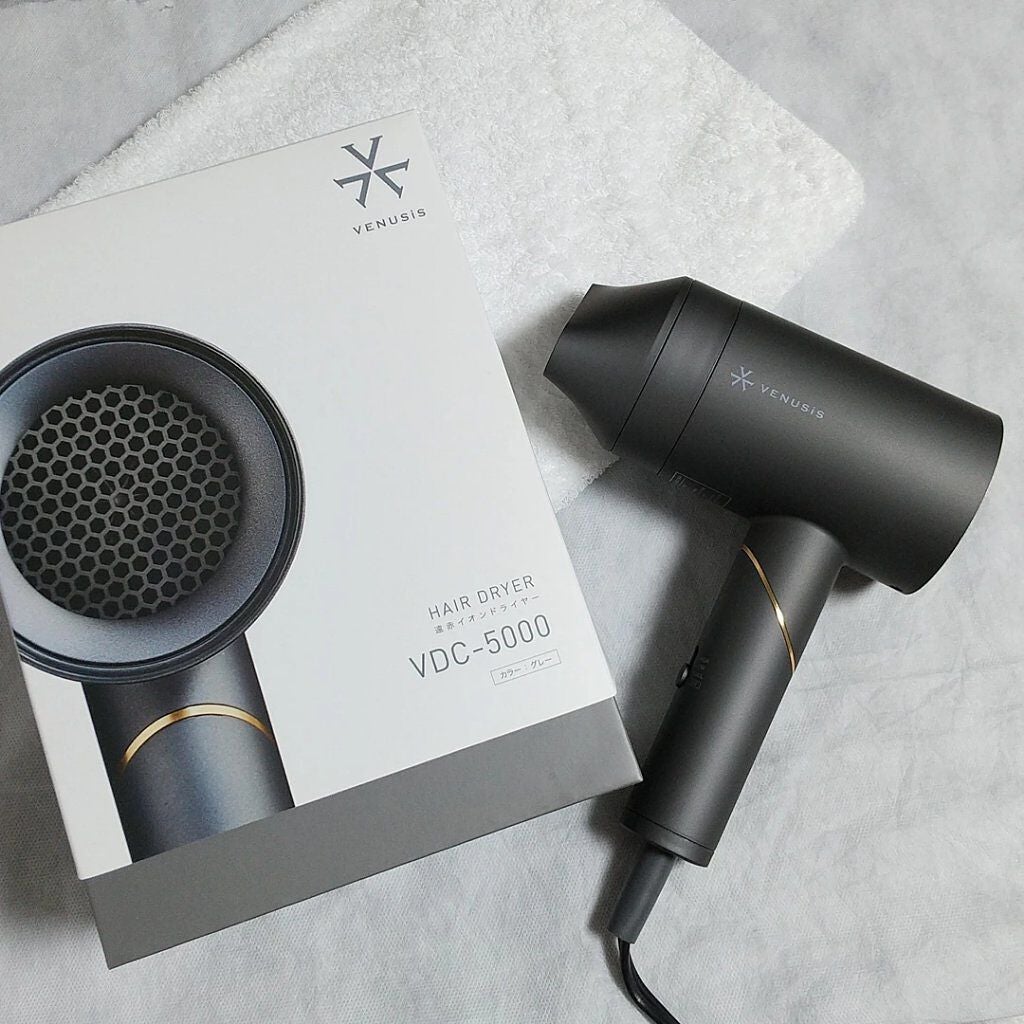 遠赤イオンドライヤー VDC-5000/VENUSiS/ドライヤーを使ったクチコミ(3枚目)