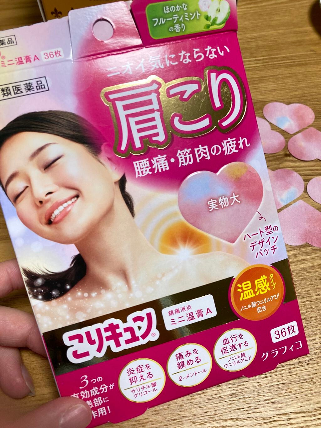 こりキュン 鎮痛消炎ミニ温膏A(医薬品)/グラフィコ/その他を使ったクチコミ(1枚目)