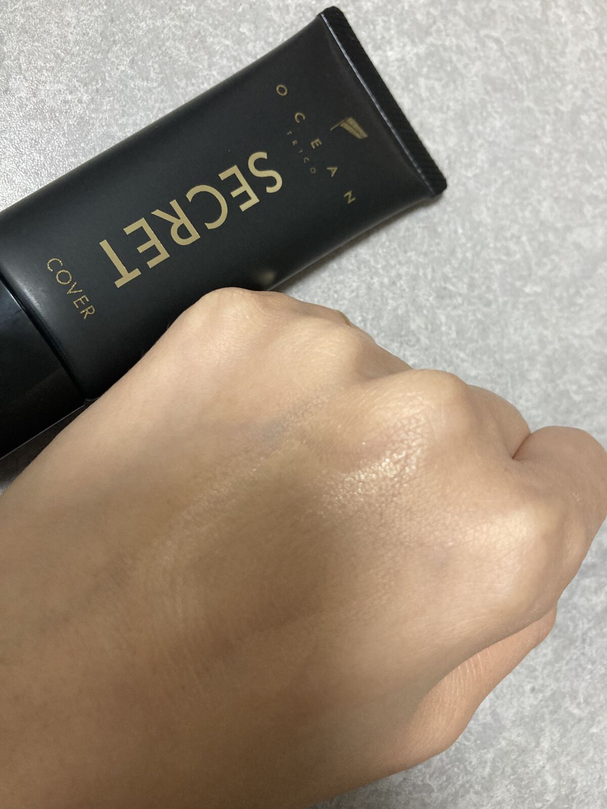 オーシャントリコ シークレットメイク BBクリーム カバー/OCEAN TRICO/BBクリームを使ったクチコミ（2枚目）