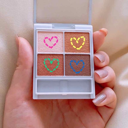 シルキースフレアイズ/キャンメイク/アイシャドウパレットを使ったクチコミ(3枚目)