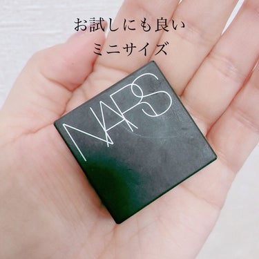 NARS ブラッシュ ミニのクチコミ「【NARS ブラッシュ ミニ　ORGASM】
☑️4100 ピーチーピンク＆ゴールデンシマー
.....」（2枚目）