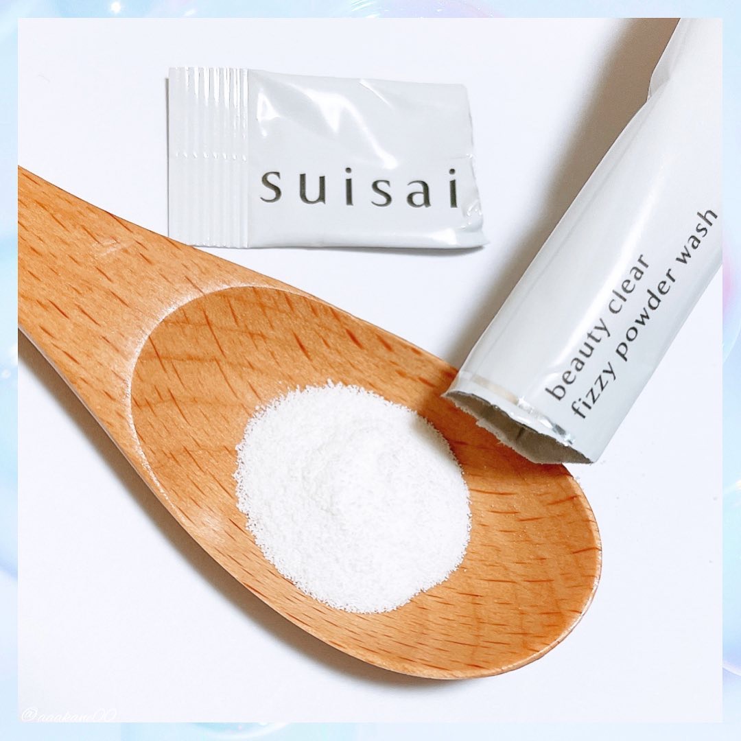 スイサイ ビューティクリア  ピーリング パウダーウォッシュ 1回分(1g)×32包/suisai/洗顔パウダーを使ったクチコミ（3枚目）