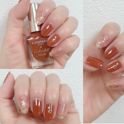 カラフルネイルズ/キャンメイク/マニキュアを使ったクチコミ(5枚目)