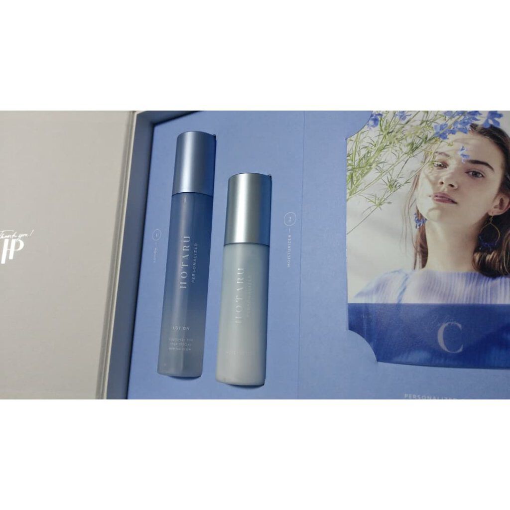  HOTARU PERSONALIZED LOTION／MOISTURIZER /HOTARU PERSONALIZED/スキンケアキットを使ったクチコミ（1枚目）
