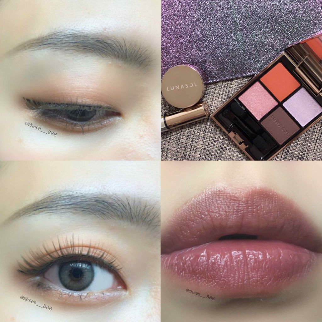 ホリデーフェイバリット2019/LUNASOL/メイクアップキットを使ったクチコミ（1枚目）