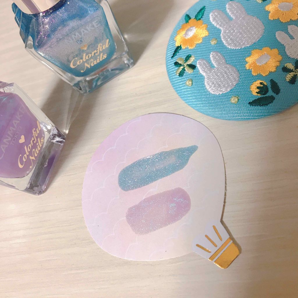 カラフルネイルズ/キャンメイク/マニキュアを使ったクチコミ(1枚目)