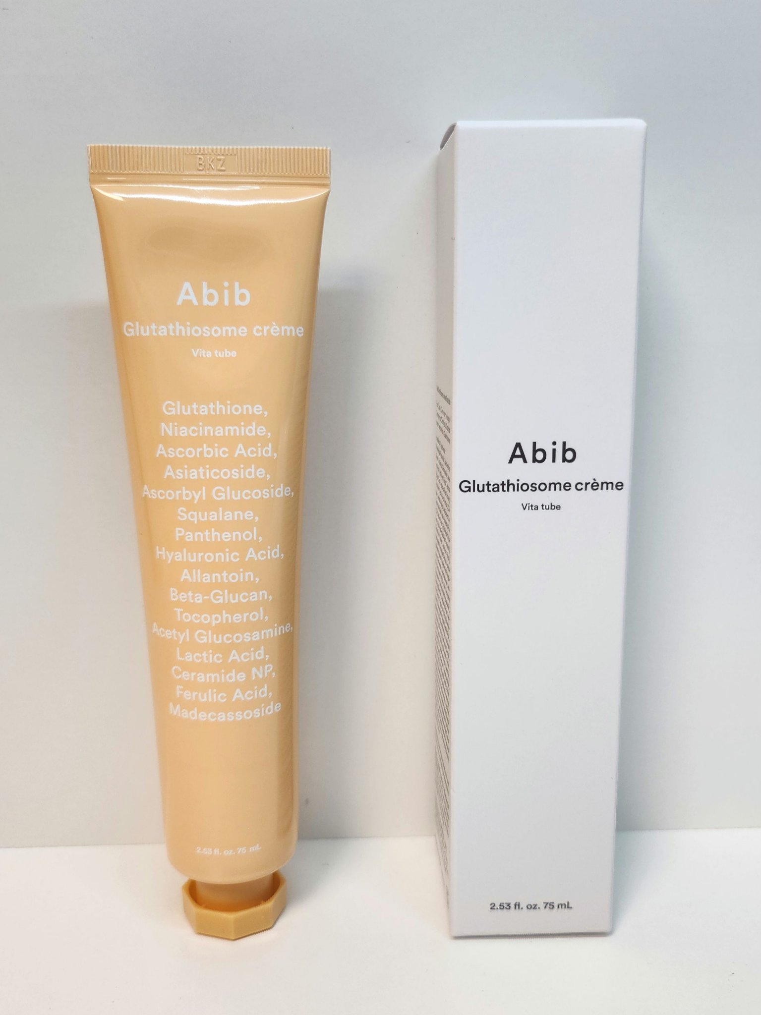 アビブ　グルタチオンソームクリームビタチューブ/Abib /フェイスクリームを使ったクチコミ（1枚目）