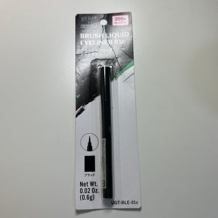 UR GLAM GEL EYELINER/U R GLAM/ジェルアイライナーを使ったクチコミ(1枚目)
