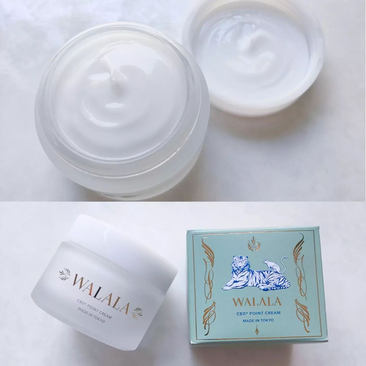 CBD ポイントクリーム/WALALA/フェイスクリームを使ったクチコミ（2枚目）