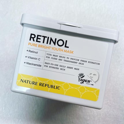 キューブマスク レチノール/ネイチャーリパブリック/シートマスク・パックを使ったクチコミ(2枚目)