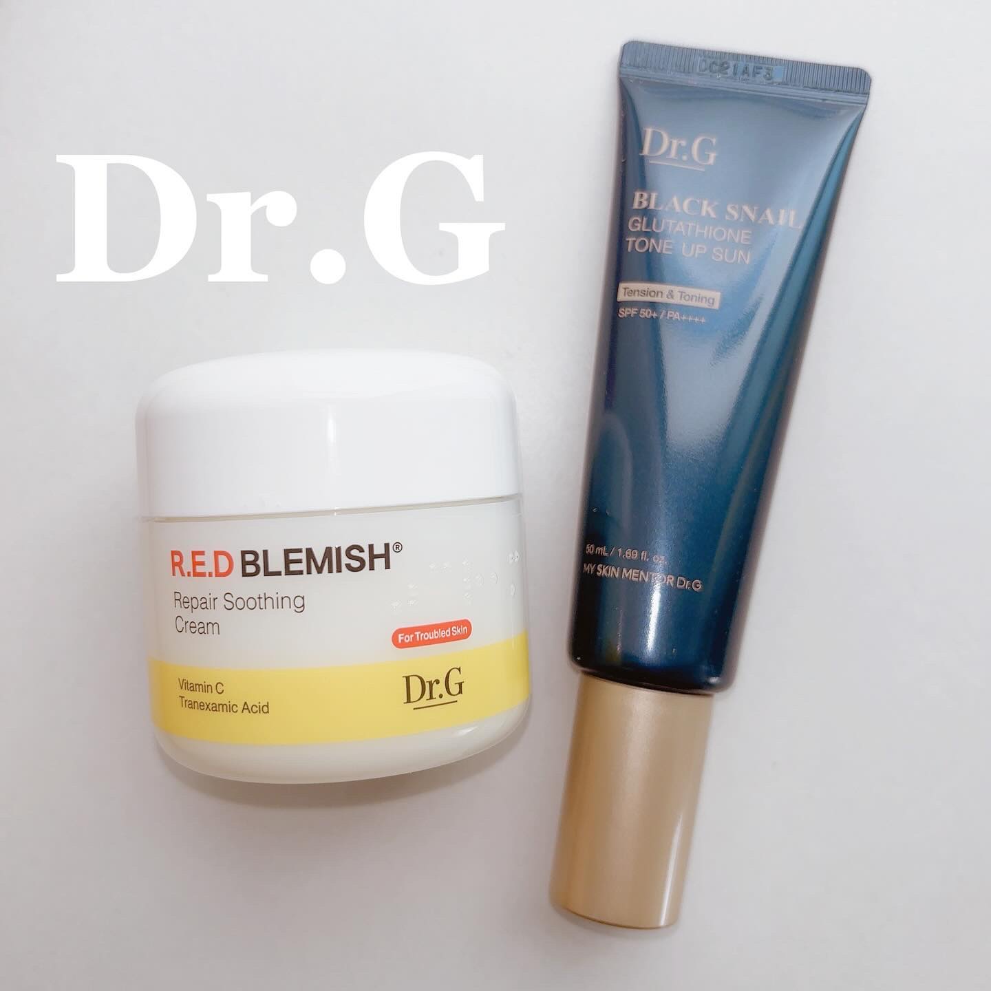 ブラックスネイルグルタチオントーンアップサン/Dr.G/日焼け止めクリームを使ったクチコミ（1枚目）