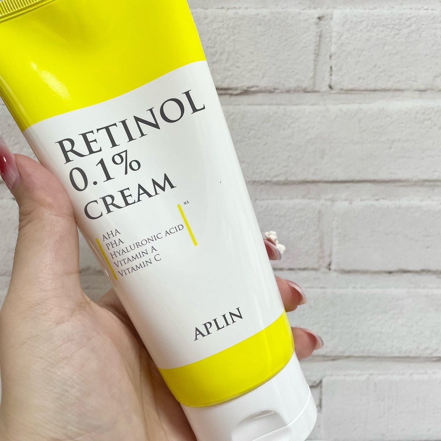 レチノール0.1クリーム/APLIN/フェイスクリームを使ったクチコミ（2枚目）