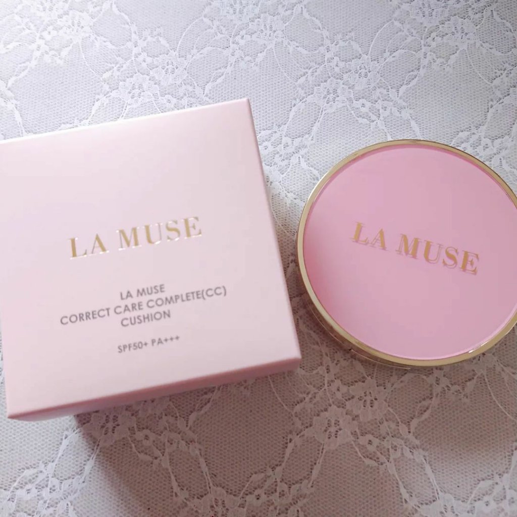 CORRECT CARE COMPLETE CC CUSHION/ラミューズ/クッションファンデーションを使ったクチコミ（2枚目）