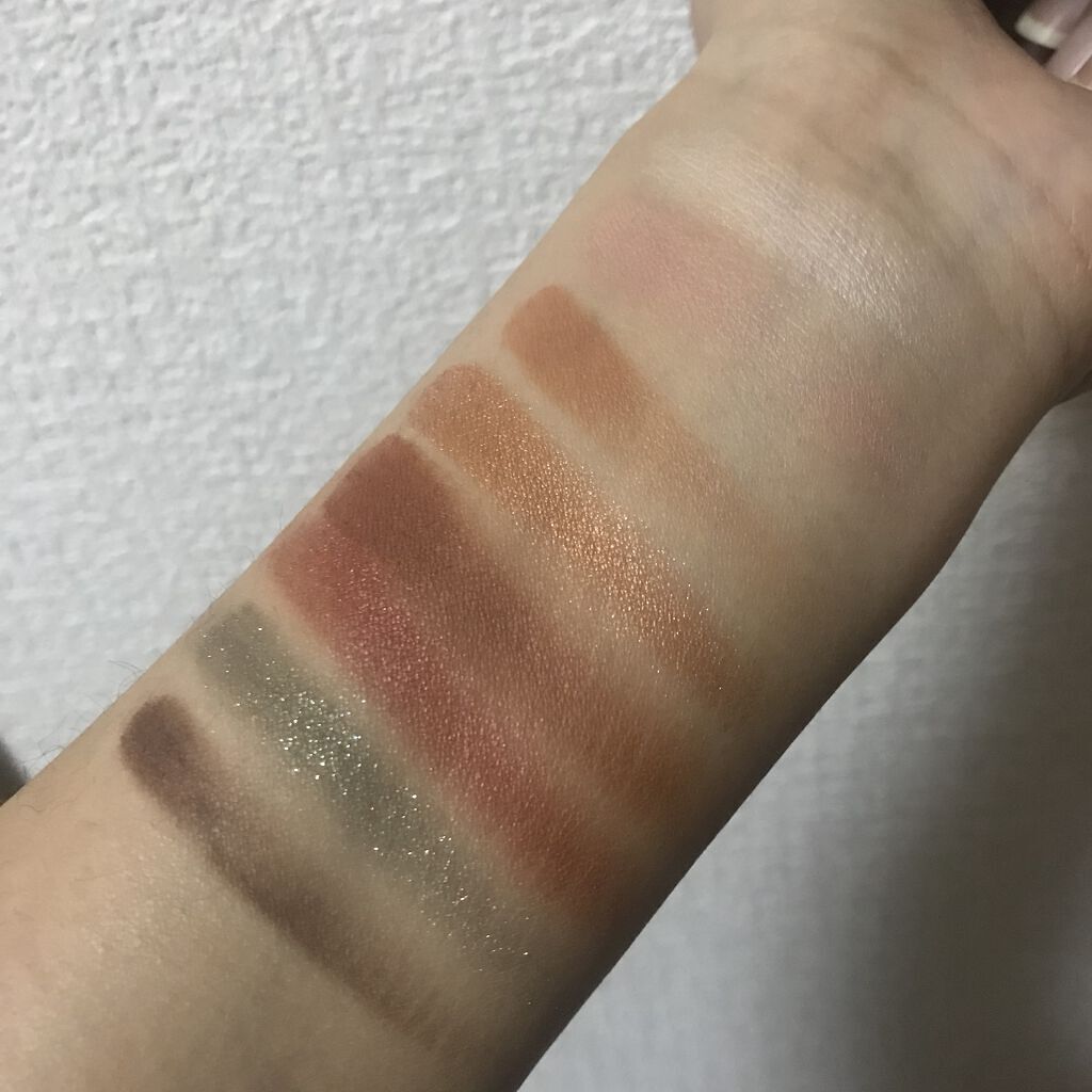 クリスマスコーヒー ミニ アイシャドウ パレット/Too Faced/アイシャドウパレットを使ったクチコミ（2枚目）