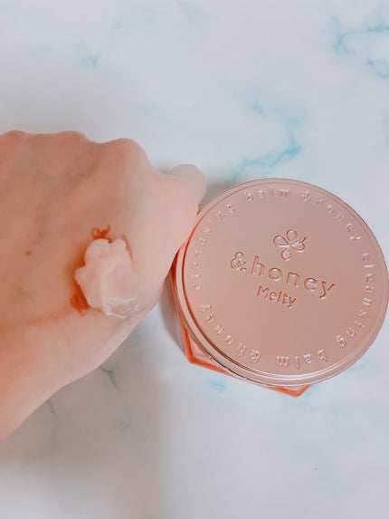 &honey クレンジングバーム メルティ ホット/&honey/クレンジングバームを使ったクチコミ(3枚目)