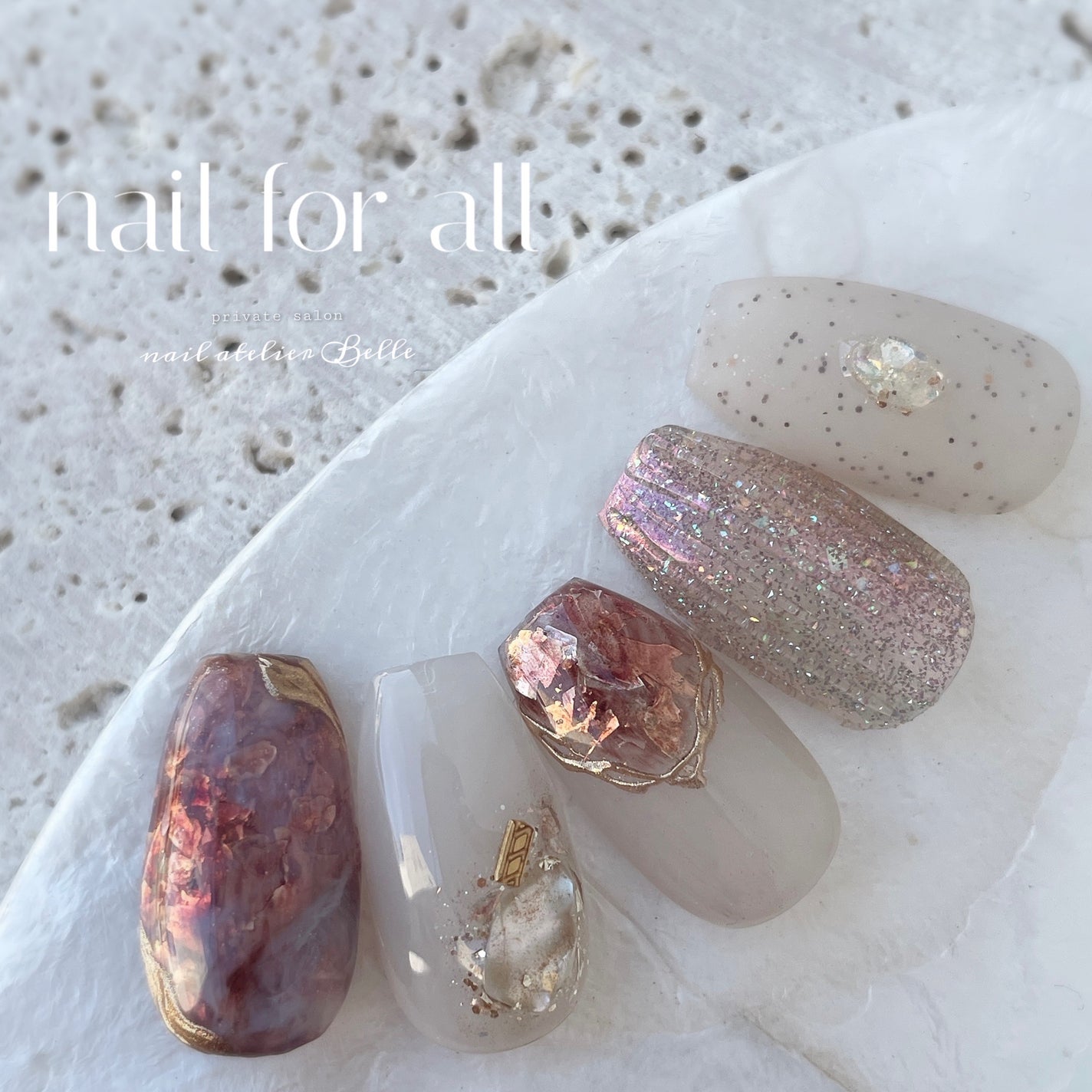 MOMOジェル/nail for all/ジェルネイルを使ったクチコミ(1枚目)