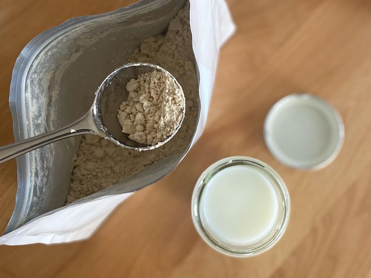 私の完全美容食 黒糖プレーン味 /私の完全美容食/ソイプロテインを使ったクチコミ（2枚目）