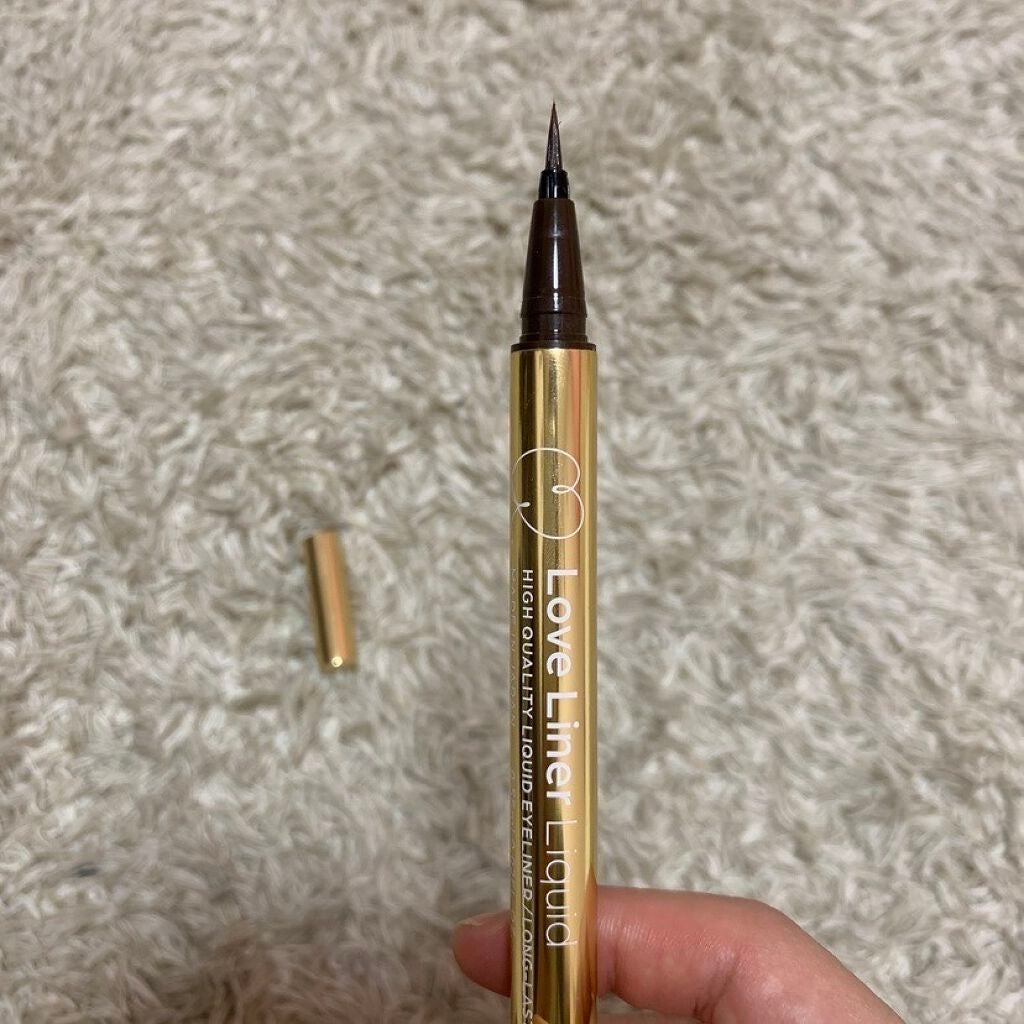 ラブ・ライナー リキッドアイライナーR3/ラブ・ライナー/リキッドアイライナーを使ったクチコミ(2枚目)