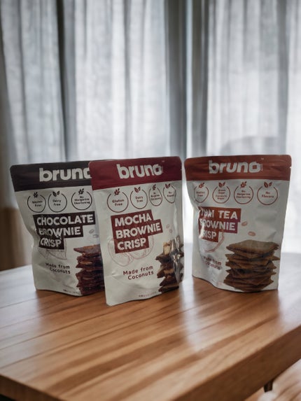 クリスピーブラウニーチョコレート/bruno snak/食品を使ったクチコミ(1枚目)