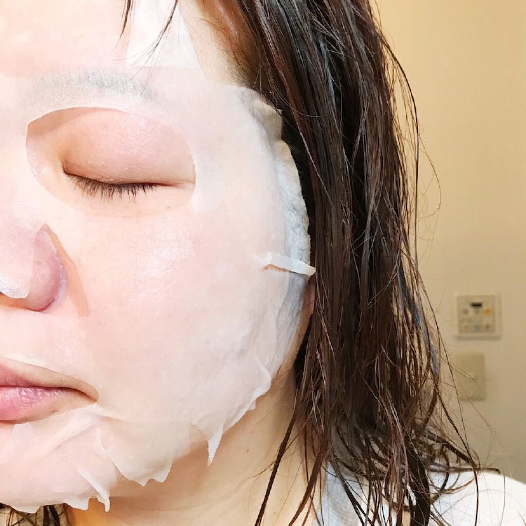 RICE FACE MASKライスバリアフェイスマスク MOISTCLEAR/KOUJIHIME/シートマスク・パックを使ったクチコミ(6枚目)