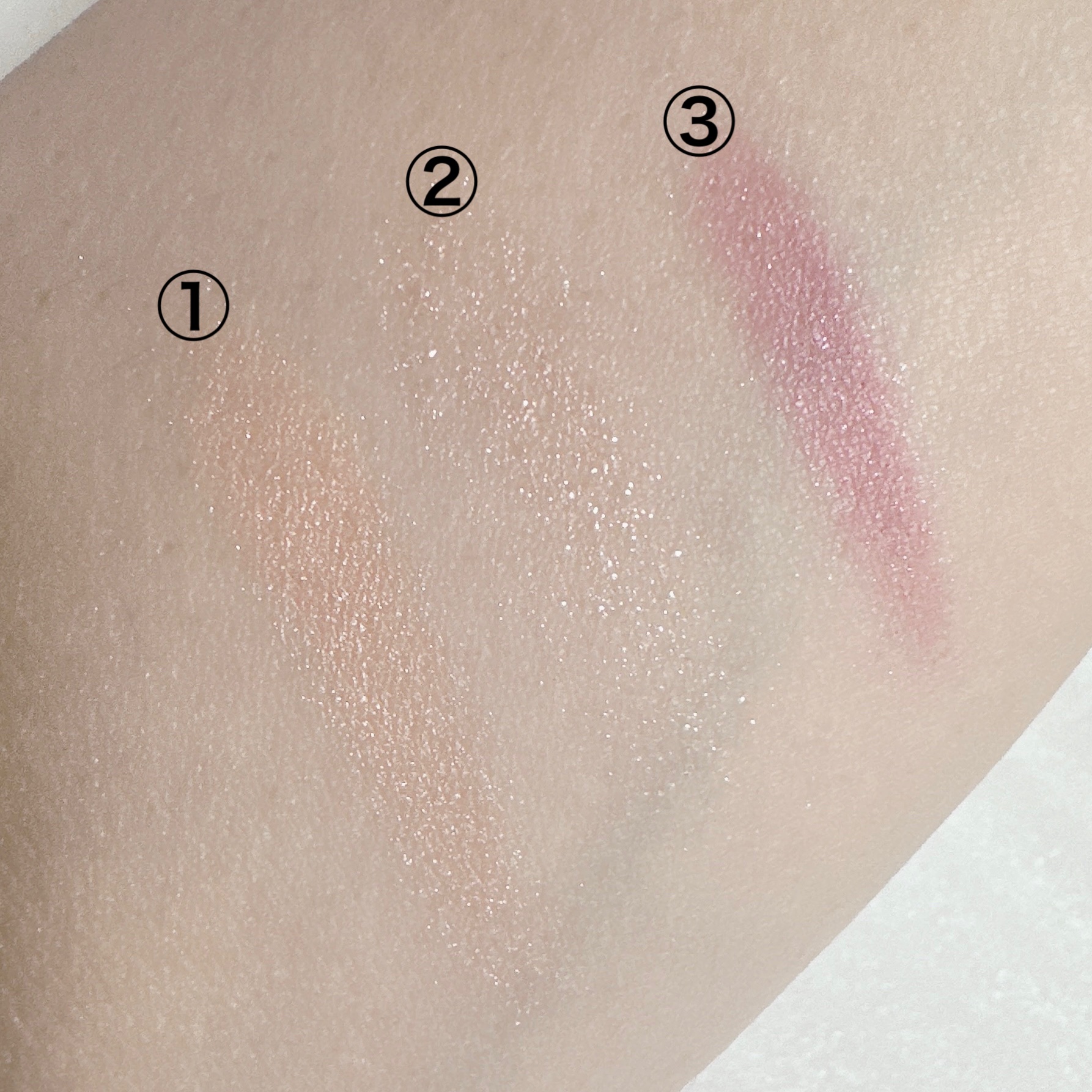 ジューシーピュアアイズ/キャンメイク/アイシャドウパレットを使ったクチコミ（3枚目）