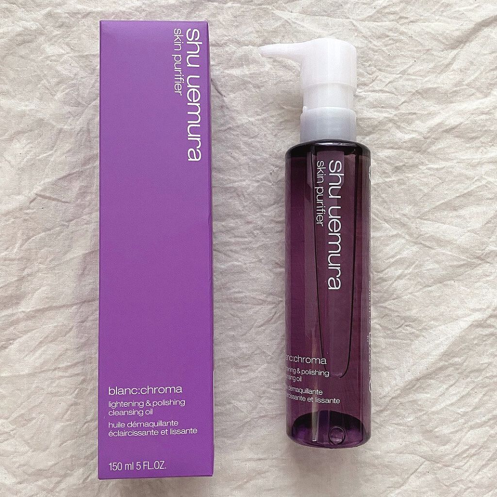 ブランクロマ ライト&ポリッシュ クレンジング オイル/shu uemura/オイルクレンジングを使ったクチコミ(2枚目)