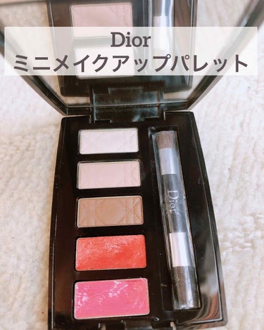 ミニメイクアップパレット/Dior/メイクアップキットを使ったクチコミ（1枚目）