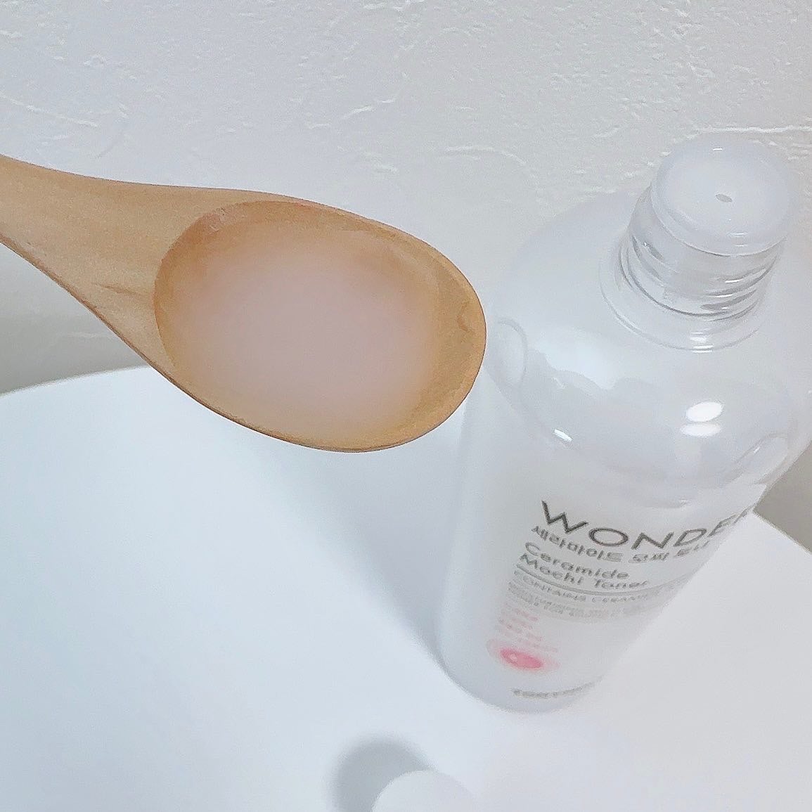 Wonder Ceramide Mochi Toner(トニーモリーワンダーCモチトナー)/TONYMOLY/化粧水を使ったクチコミ(3枚目)