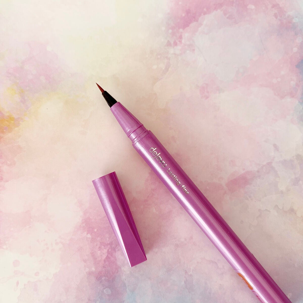 「密着アイライナー」ショート筆リキッド/デジャヴュ/リキッドアイライナーを使ったクチコミ(3枚目)