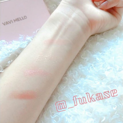 バレンタインボックスミニ/VAVI MELLO/アイシャドウパレットを使ったクチコミ(3枚目)