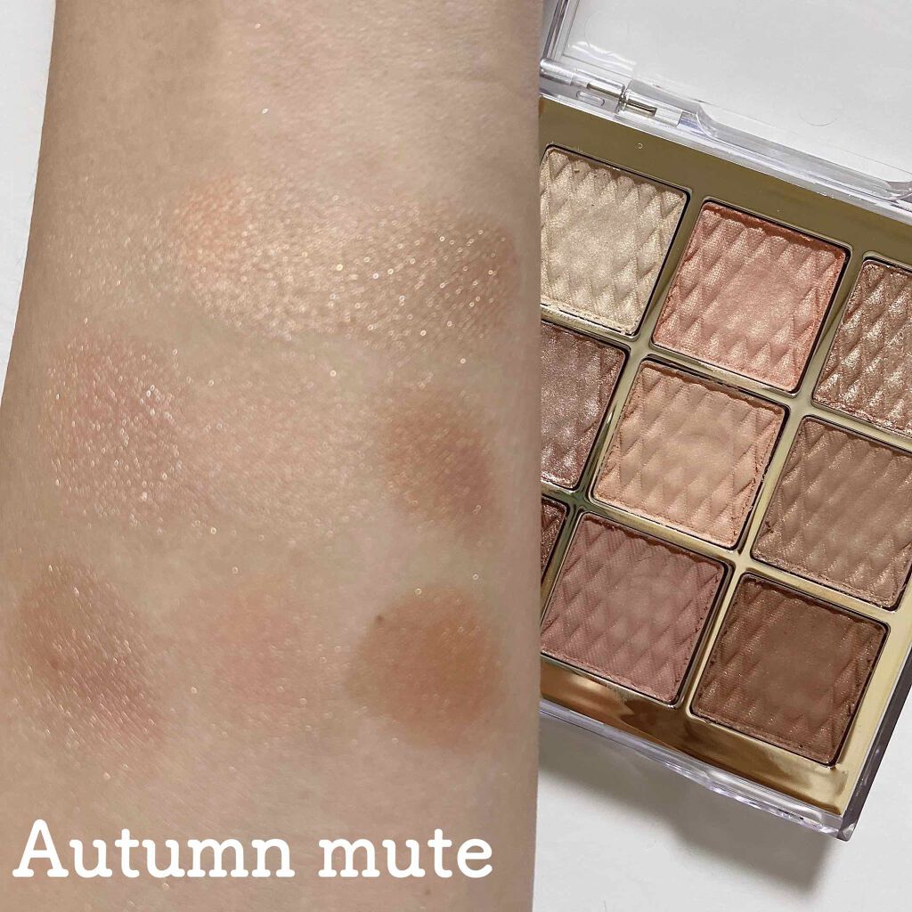 ソフトクレイビームアイシャドウパレット/AMIOK/ジェル・クリームアイシャドウを使ったクチコミ(2枚目)