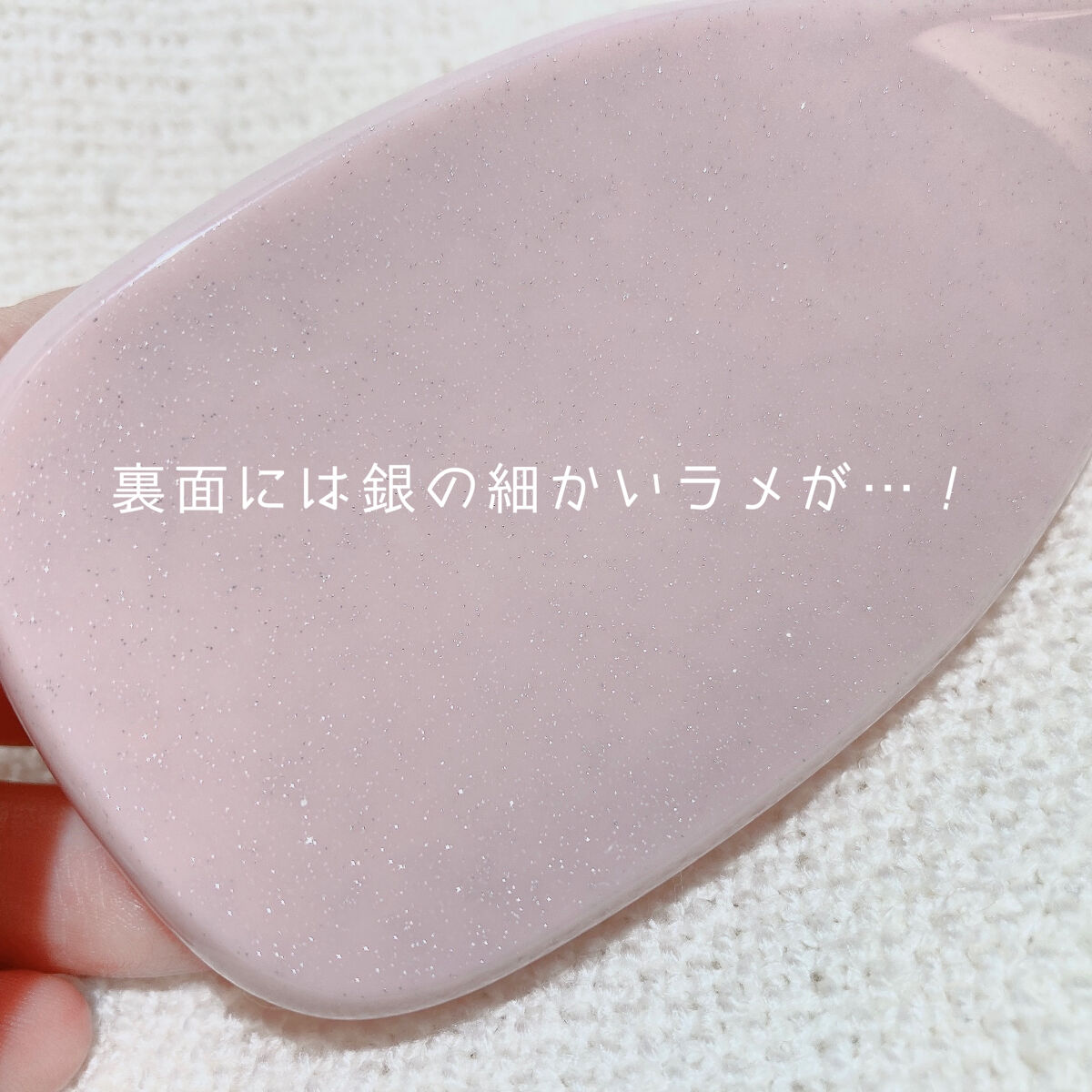 タングルティーザー ザ・アルティメットディタングラー ミニ ピーチフロスト/TANGLE TEEZER/ヘアブラシを使ったクチコミ（3枚目）
