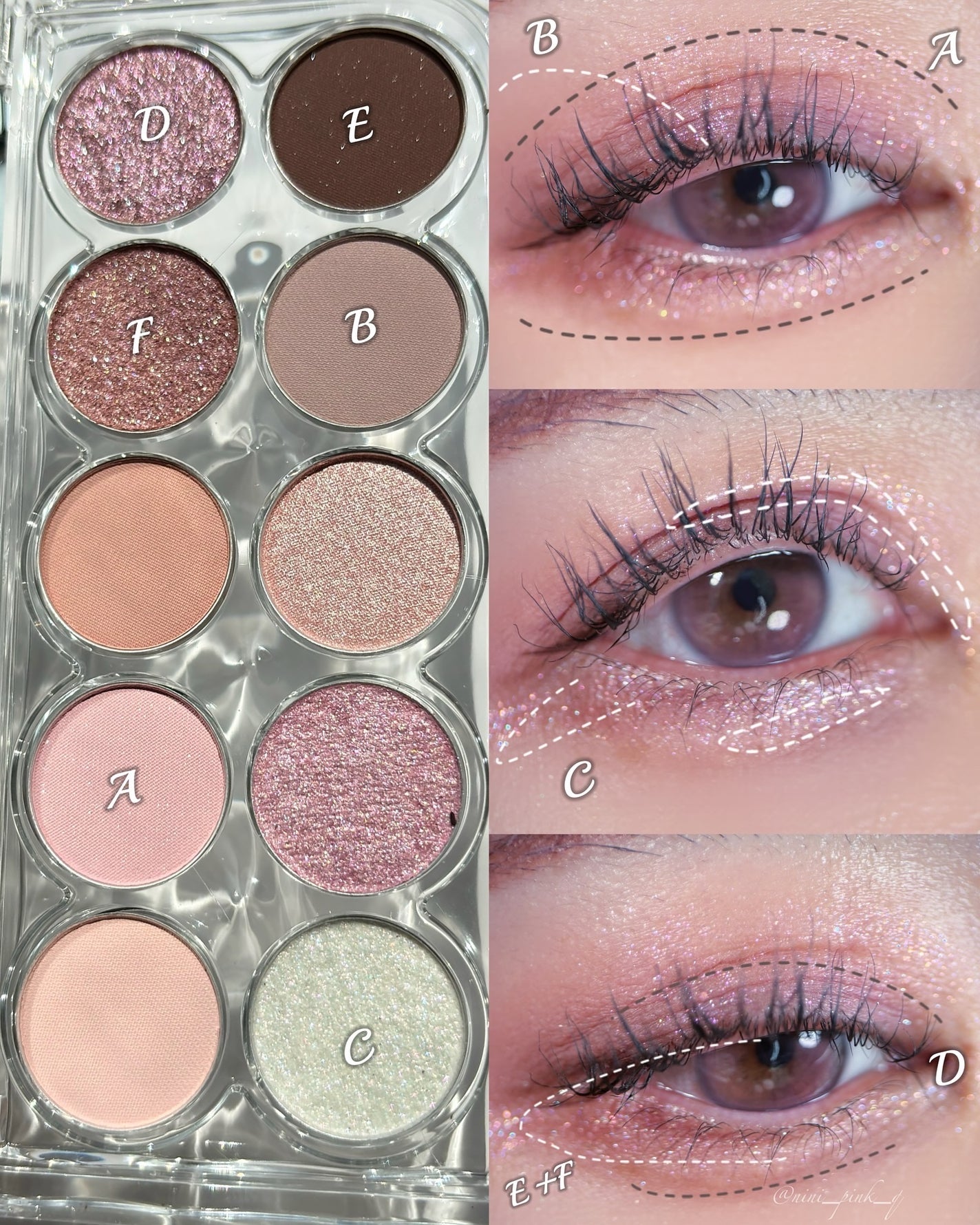 ライトオンアイズシャドウパレット/ルミル/アイシャドウパレットを使ったクチコミ(7枚目)