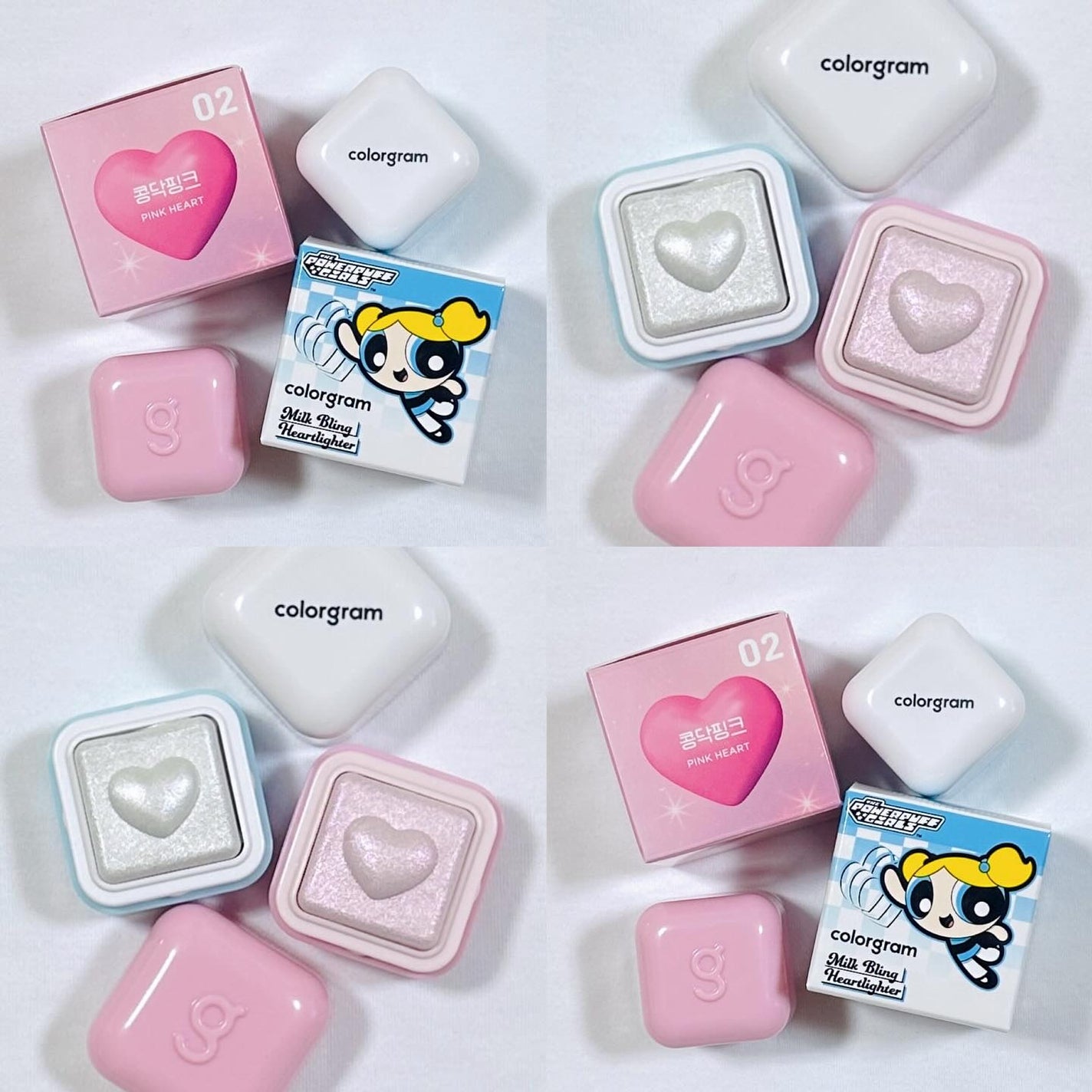 ミルクブリンハートライター/Colorgram/パウダーハイライトを使ったクチコミ(6枚目)