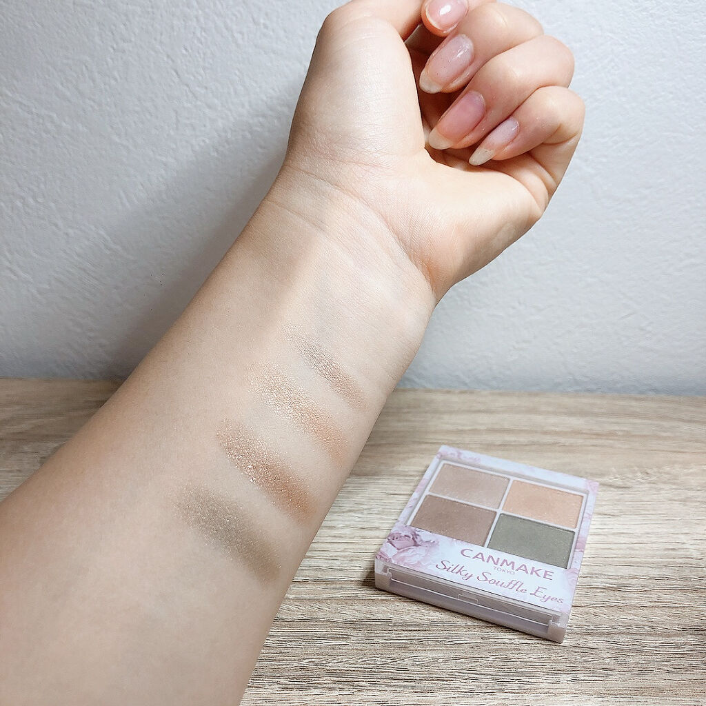 シルキースフレアイズ/キャンメイク/アイシャドウパレットを使ったクチコミ（3枚目）