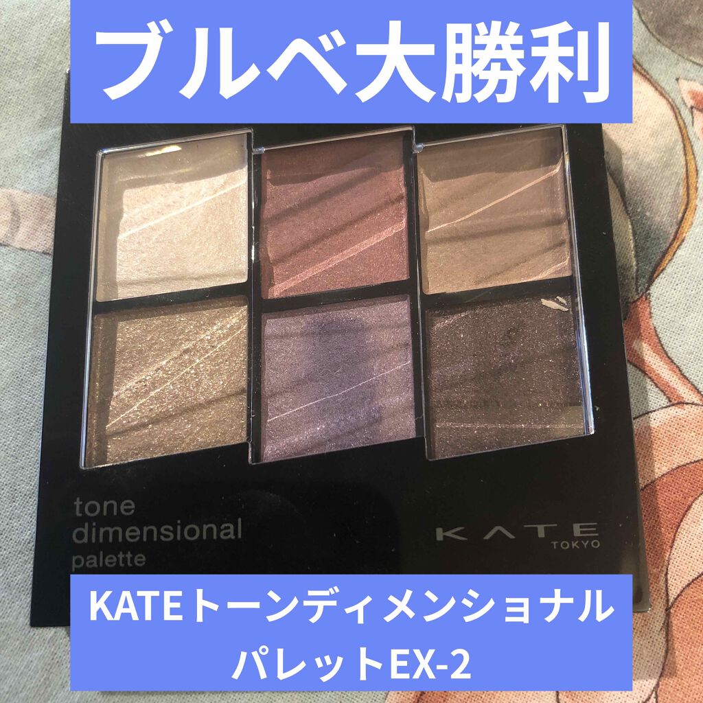 トーンディメンショナルパレット/KATE/メイクアップキットを使ったクチコミ(1枚目)