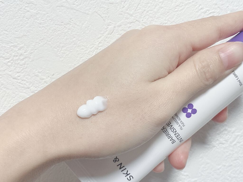 バリアダーム モイストクリーム/SKIN&LAB/フェイスクリームを使ったクチコミ（3枚目）