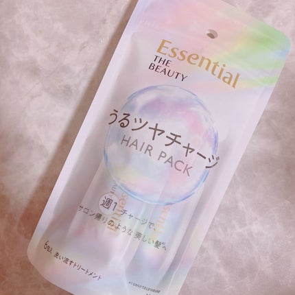 ザビューティ うるツヤチャージヘアパック/エッセンシャル/ヘアマスク・ヘアパックを使ったクチコミ(3枚目)