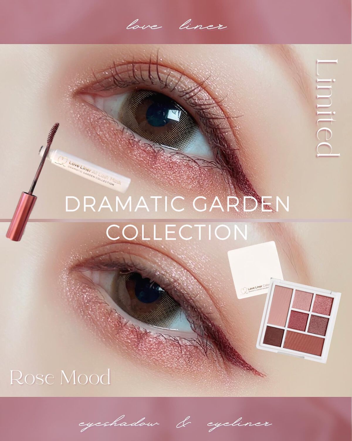 ラブ・ライナー　アイカラーパレット　ロマンティックブルームコレクション＜アイシャドウ＞/ラブ・ライナー/アイシャドウパレットを使ったクチコミ（1枚目）